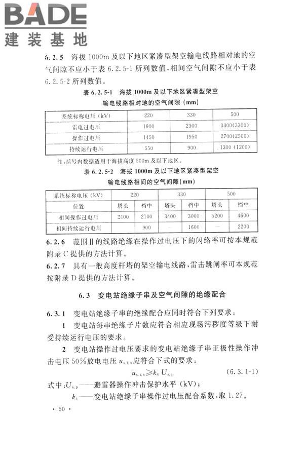 交流电气装置的过电压保护和绝缘配合设计规范_页面_060.jpg